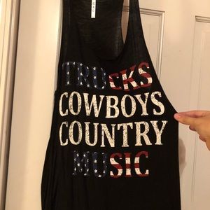 Country girl tank top
